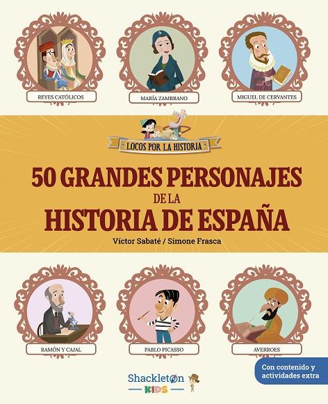 50 grandes personajes de la historia de España | 9788413615233 | Sabaté, Víctor