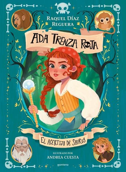 Ada Trenza Roja 2 - El acertijo de Saurus | 9788419975546 | Díaz Reguera, Raquel