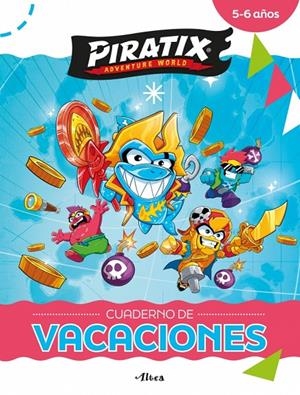 Piratix. Cuaderno de vacaciones - 5-6 años | 9788448873653 | Magicbox