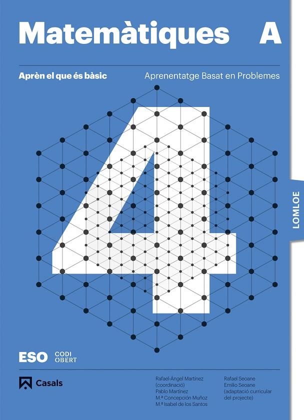 Aprèn el que és bàsic. Matemàtiques 4 A ESO.  LOMLOE | 9788421882085 | Varios autores