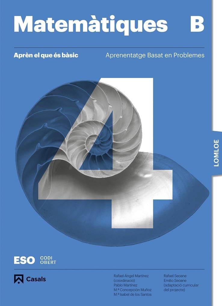 Aprèn el que és bàsic. Matemàtiques 4 B ESO. LOMLOE | 9788421882092 | Varios autores