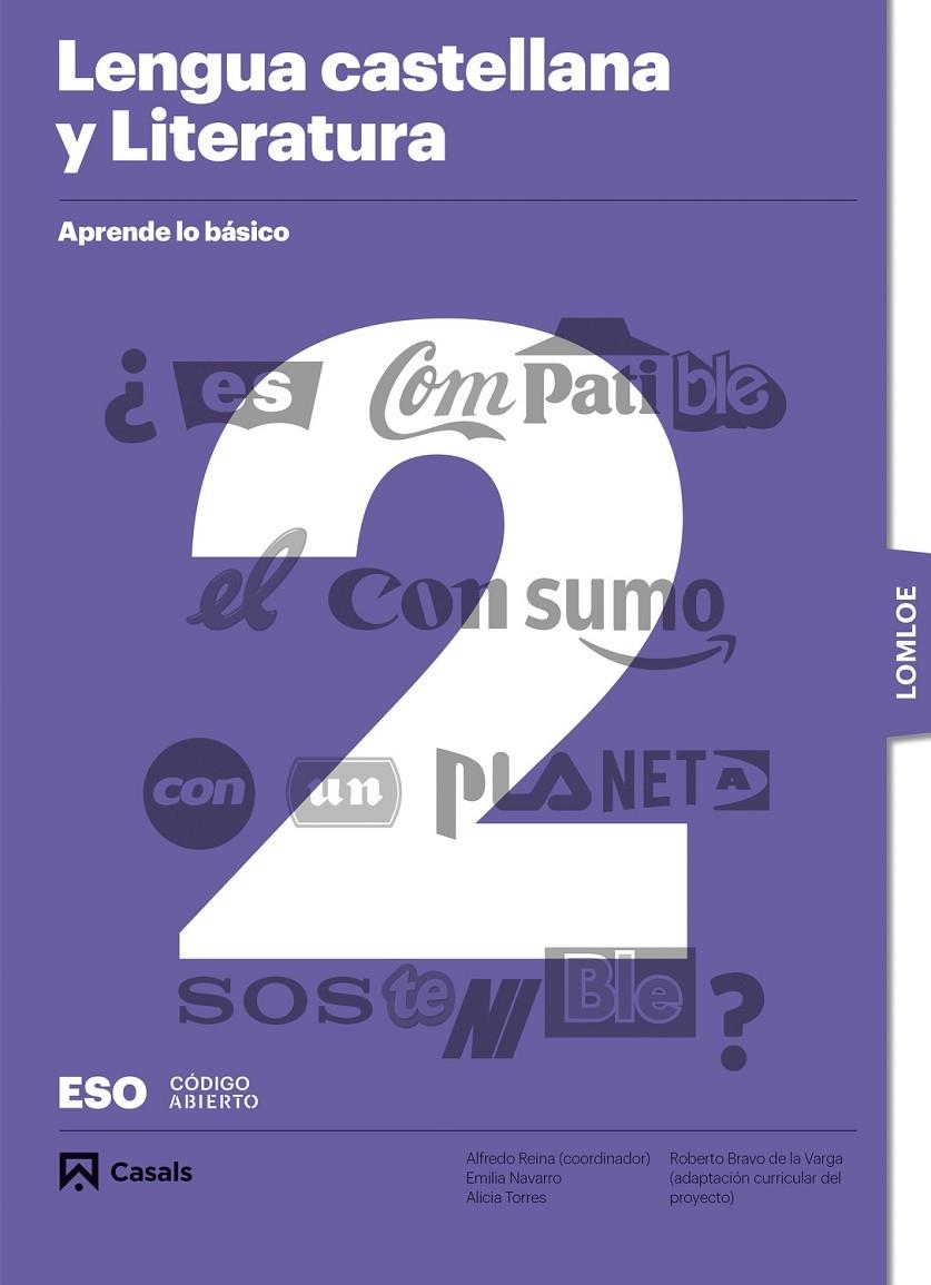 Aprende lo básico. Lengua castellana y Literatura 2 ESO. LOMLOE | 9788421882184 | Varios autores
