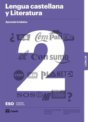 Aprende lo básico. Lengua castellana y Literatura 2 ESO. LOMLOE | 9788421882184 | Varios autores