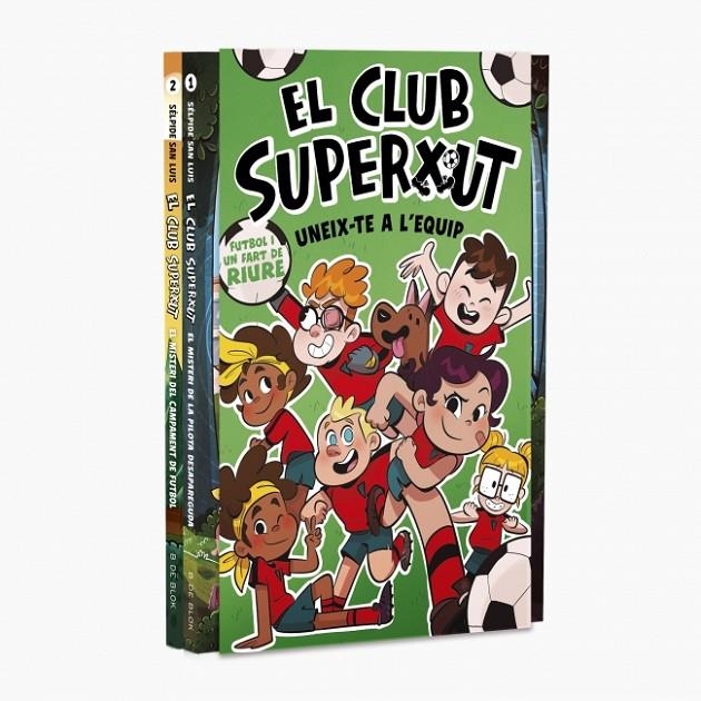 El Club Superxut 1 i 2  - Pack amb: El misteri de la pilota desapareguda | El mi | 9791387994990 | San Luis, Sélpide