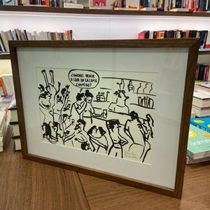 Ilustración "quiere venir a leer en la cama conmigo?" | 9999902839065 | Flavita Banana