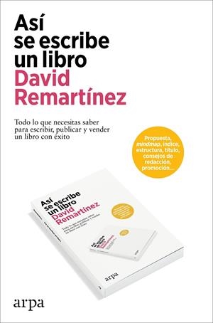 Así se escribe un libro | 9788419558954 | Remartínez, David