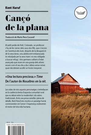 Cançó de la plana | 9788494601484 | Haruf, Kent