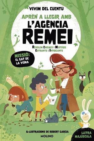 Aprèn a llegir amb l'Agència REMEI (Resolem Enigmes i Misteris Estranys i Intrig | 9788427247666 | Vivim del cuentu