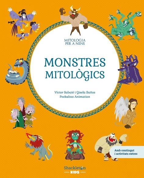 Monstres mitològics | 9788413615189 | Sabaté, Victor/Baños, Gisela