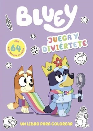 Bluey. Actividades - Juega y diviértete. Libro para colorear a Bluey y sus amigo | 9788448864750 | Bluey