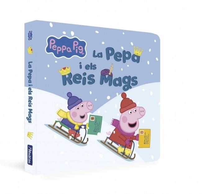 Peppa Pig. Llibre de cartró - La porqueta Pepa i els Reis Mags | 9788448871284 | Hasbro