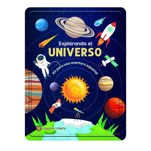 Explorando el Universo (Lata+Stickers brillan oscuridad) | 9789878209265 | AA.VV.