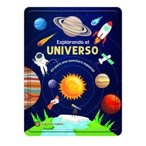 Explorando el Universo (Lata+Stickers brillan oscuridad) | 9789878209265 | AA.VV.