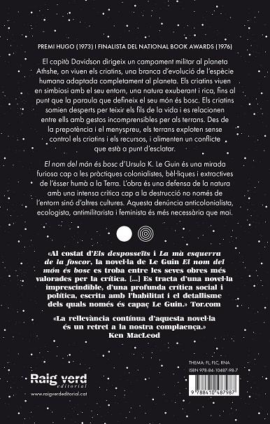 El nom del món és bosc | 9788410487987 | Le Guin, Ursula K.
