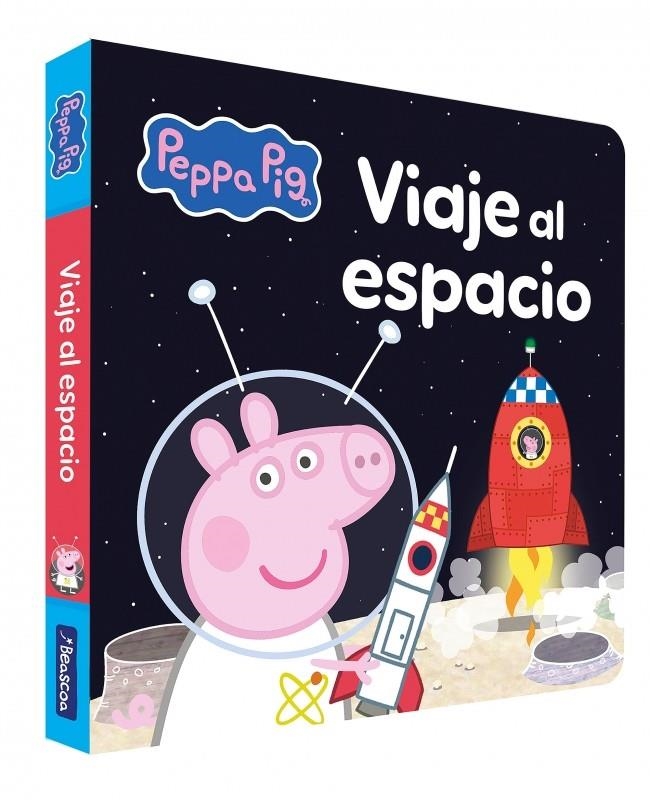 Peppa Pig. Libro de cartón - Viaje al espacio | 9788448872311 | Hasbro