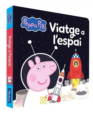 Peppa Pig. Llibre de cartró - Viatge a l'espai | 9788448872328 | Hasbro
