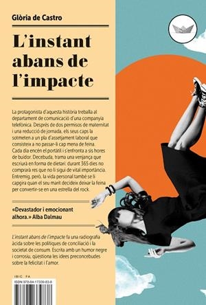 L'instant abans de l'impacte | 9788417339838 | de Castro, Glòria