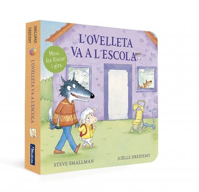 L'ovelleta va a l'escola (L'ovelleta que va venir a sopar. Llibre de cartró amb | 9788448869373 | Smallman, Steve
