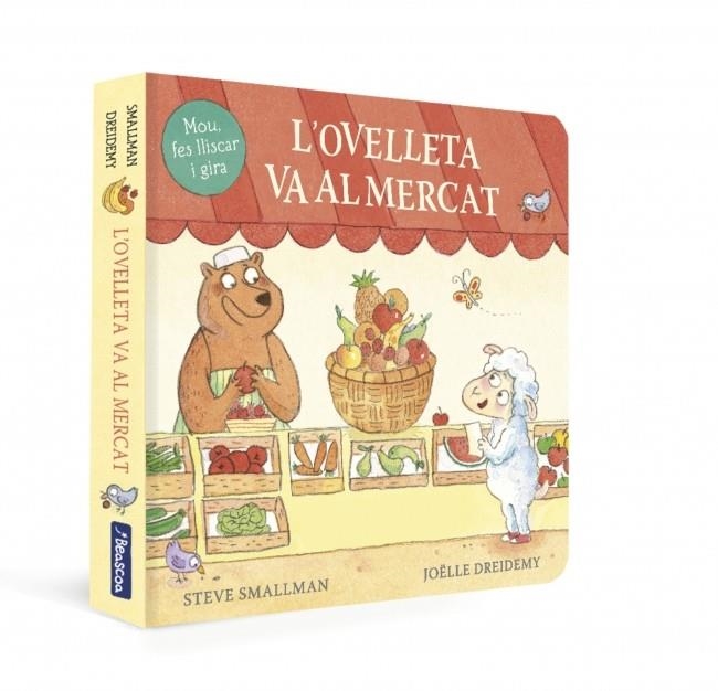 L'ovelleta va al mercat (L'ovelleta que va venir a sopar. Llibre de cartró amb m | 9788448859961 | Smallman, Steve/Dreidemy, Joëlle