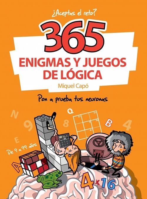 365 enigmas y juegos de lógica | 9788484412267 | Capó, Miquel