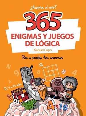 365 enigmas y juegos de lógica | 9788484412267 | Capó, Miquel
