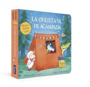 La ovejita va de acampada (La ovejita que vino a cenar. Libro de cartón con meca | 9788448870393 | Smallman, Steve