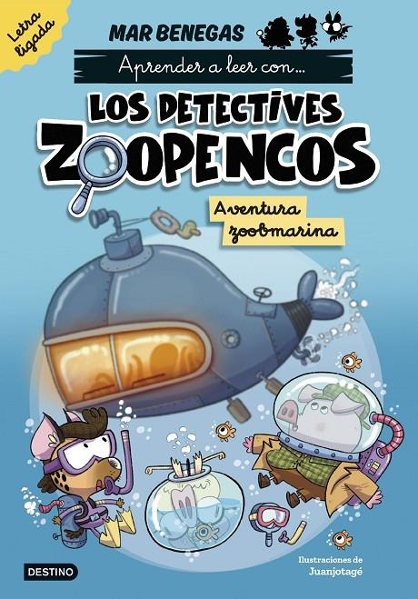 Aprender a leer con... Los Detectives Zoopencos. Letra ligada 1. Aventura zoobma | 9788408318002 | Benegas, Mar