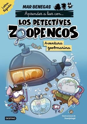 Aprender a leer con... Los Detectives Zoopencos. Letra ligada 1. Aventura zoobma | 9788408318002 | Benegas, Mar