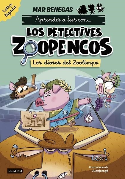Aprender a leer con... Los Detectives Zoopencos Letra ligada 2. Los dioses del Z | 9788408318026 | Benegas, Mar